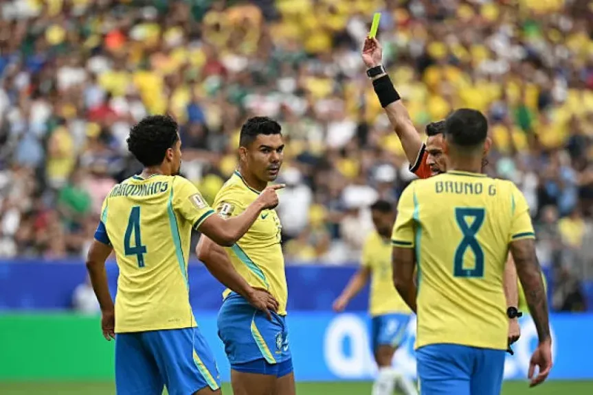 كاسيميرو يسجل هدف التعادل للبرازيل أمام اليابان بكأس العالم