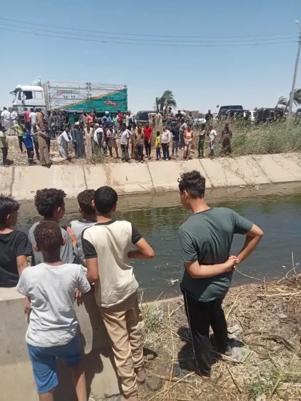 9 وفيات .. ارتفاع عدد ضحايا حادث سقوط تروسيكل بترعة نجع حمادي بأسيوط