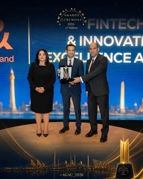 إي آند مصر تحصد جائزة ”التميز في التكنولوجيا المالية” ضمن فعاليات قمة مصر للأفضل 2026