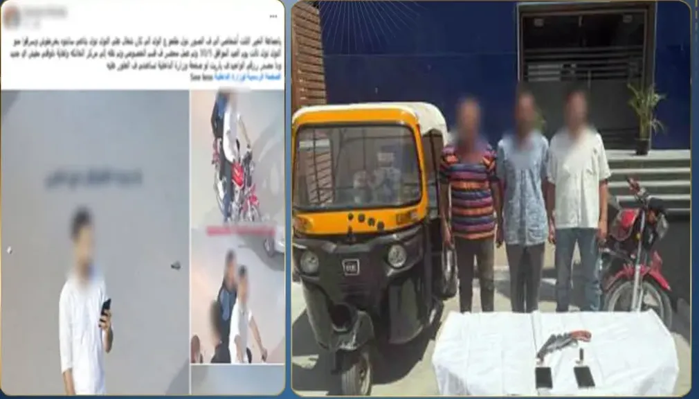 تحت تهديد الخرطوش.. سرقة توك توك بالإكراه تنتهي بسقوط المتهمين في الخانكة
