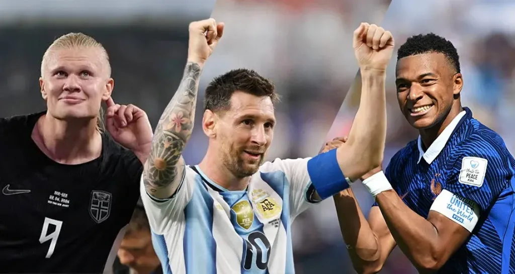 كأس العالم .. ميسي هالاند مبابي من يحسم صراع الحذاء الذهبي بالمونديال