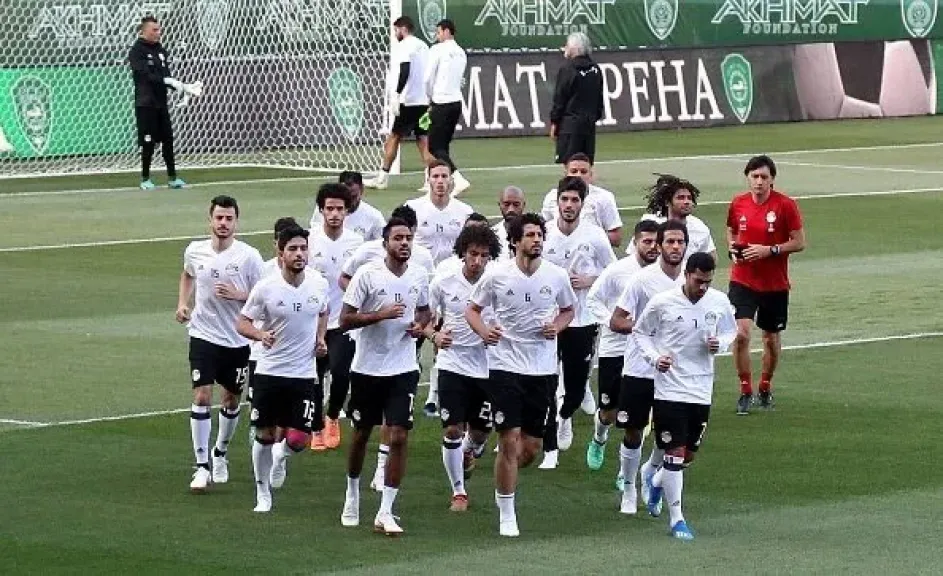 منتخب مصر يخوض مرانه الختامي قبل السفر إلى دالاس لمواجهة أستراليا