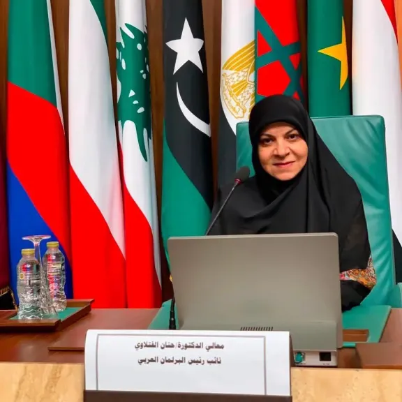 انتخاب الدكتورة حنان الفتلاوي نائباً لرئيس البرلمان العربي