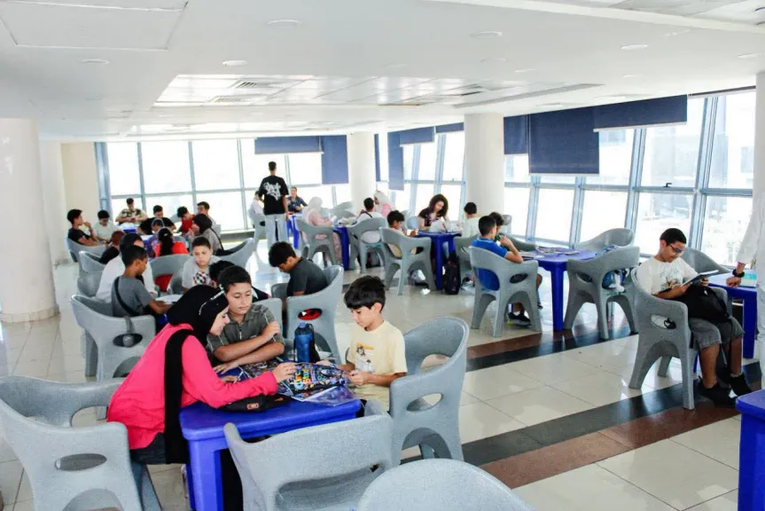 انطلاق أول أيام الدراسة بجامعة الطفل التكنولوجية بنادي سموحة