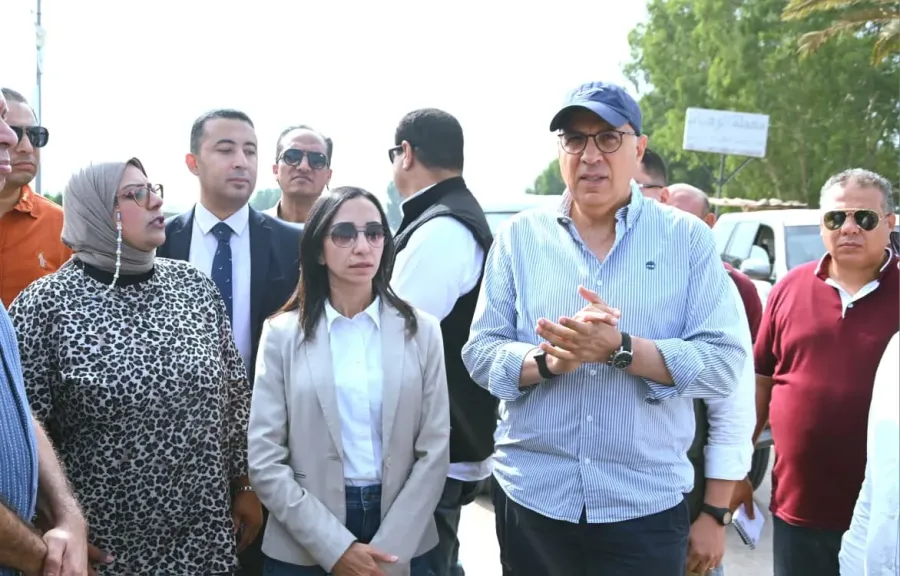محافظ البحيرة تستقبل وزير الري لتفقد عدد من المشروعات المائية والوقوف على استعدادات الموسم الصيفي