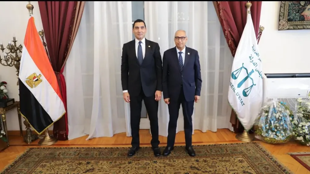 رئيس مجلس الدولة يستقبل وزير الشباب والرياضة لتقديم التهنئة