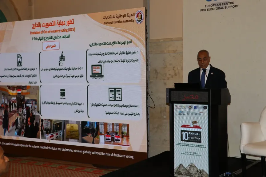 المستشار أحمد بنداري: مصر قدمت نموذجا ناجحا في تمكين مواطنيها بالخارج من المشاركة في الانتخابات
