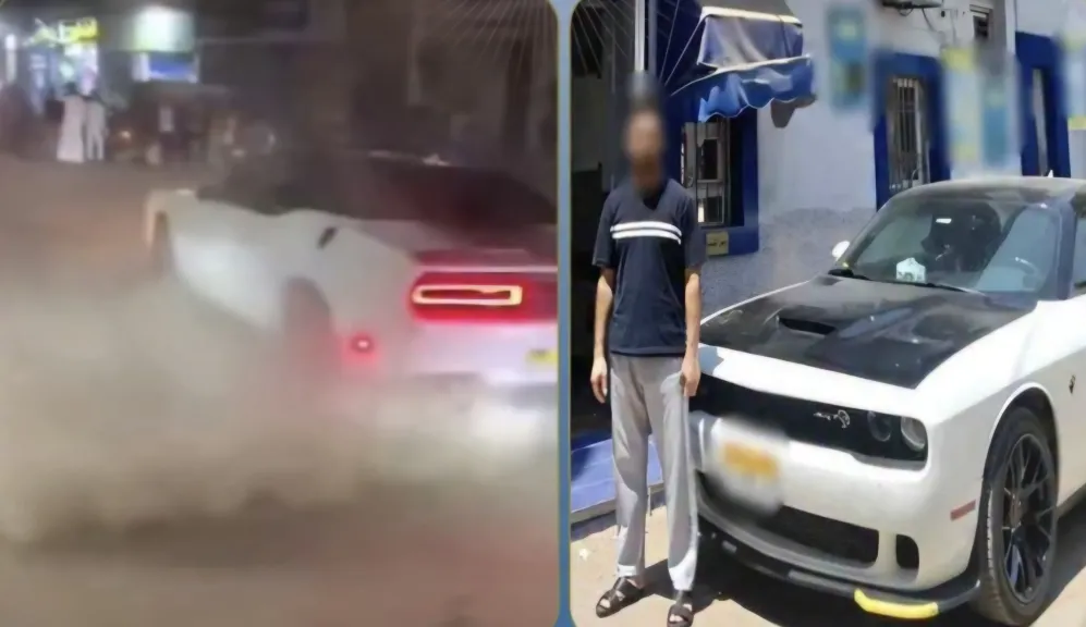 ضبط قائد سيارة يؤدي حركات استعراضية خطرة ويعطل المرور بالشرقية