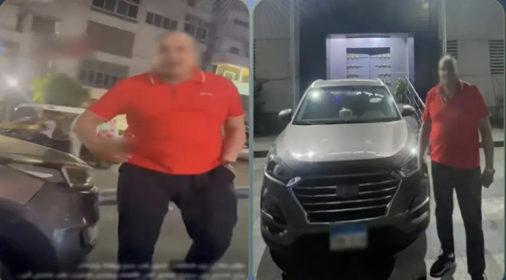 بسبب أولوية الطريق.. ضبط موظف بنك اعتدى على سائق ورفع إشارة خادشة بالقاهرة