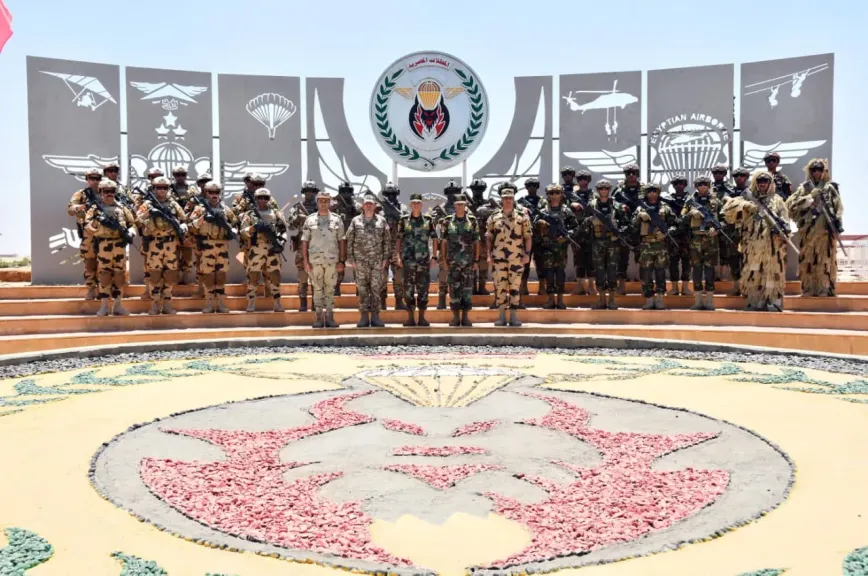 انطلاق فعاليات التدريب المصري التركي المشترك العقاب الذهبي