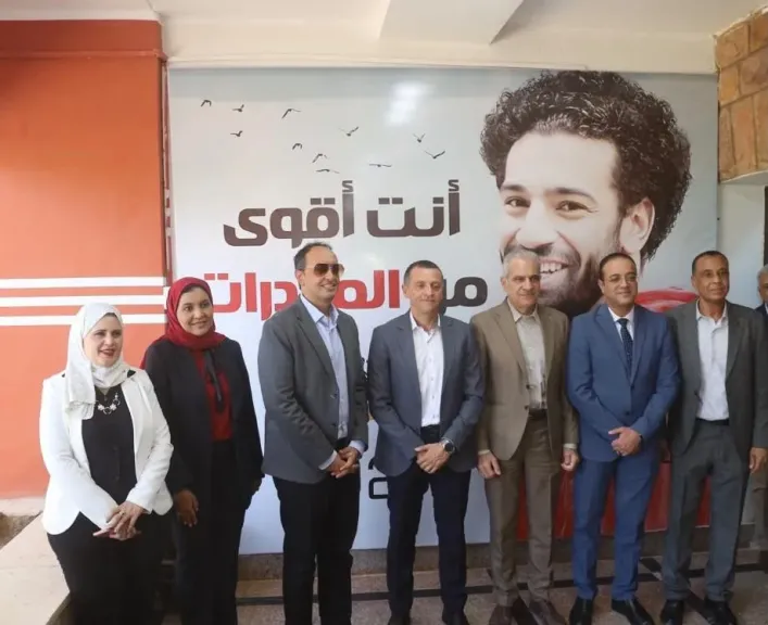 مكافحة الإدمان يفتتح بيت التطوع التابع للصندوق بجامعة أسوان