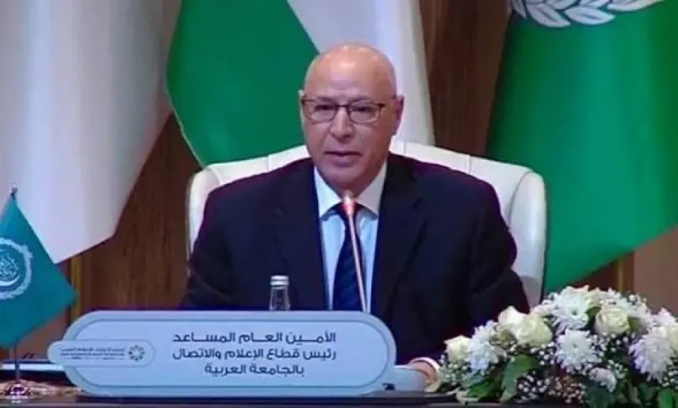 السفير خطابي : انطلاق الاجتماعات التحضيرية  للدورة ال (56) لمجلس وزراء الإعلام العرب الأسبوع المقبل  ..ودعم القضية الفلسطينية والارتقاء بمنظومة الإعلام العربي في صدارة جدول الأعمال