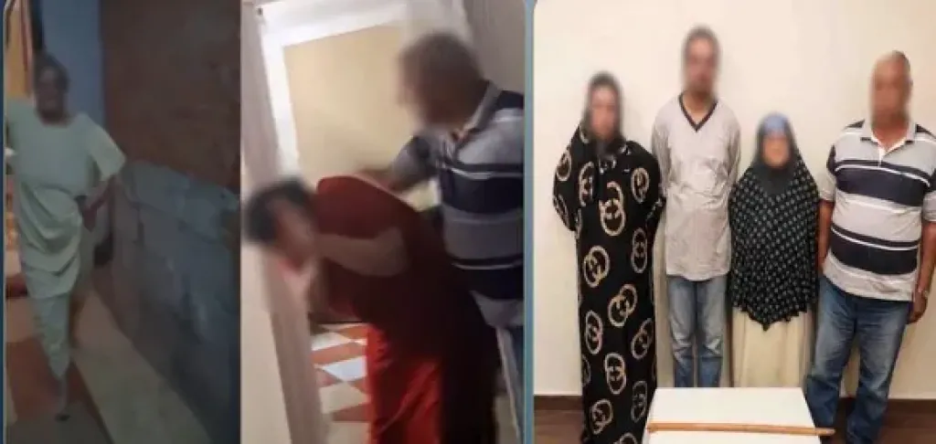 القبض علي المتهم بالتعدي بالضرب على التيك توكر أم حنين