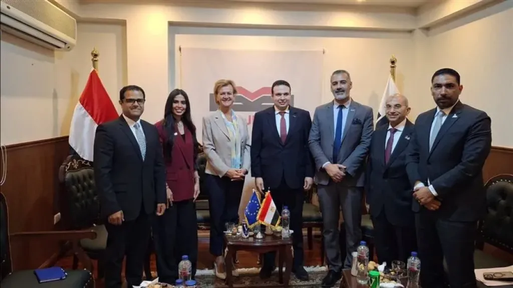 رئيس حزب العدل يبحث مع سفيرة الاتحاد الأوروبي سبل تعزيز الشراكة الاستراتيجية