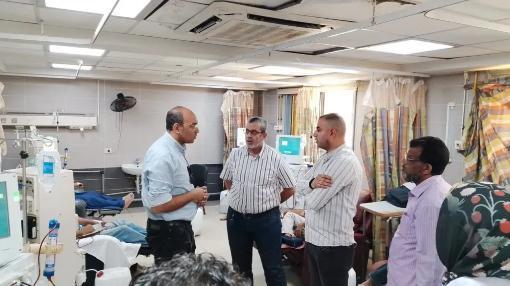 رئيس قطاع صحة القاهرة يشن جولة مفاجئة بمستشفى دار السلام العام ويأمر بمحاسبة المقصرين ورفع كفاءة الخدمات الطبية