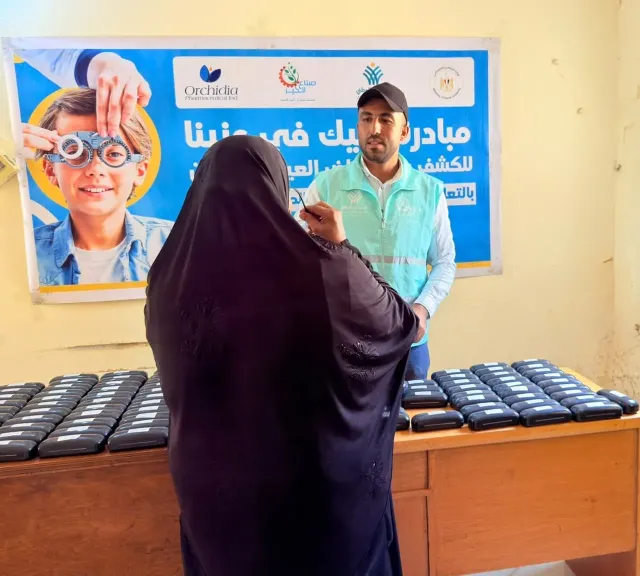 صناع الخير تجري أكثر من 50 عملية جراحية وتوزع 900 نظارة طبية بالبحيرة وقنا