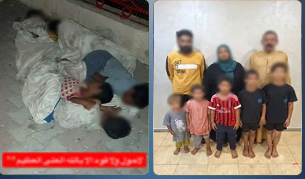 بعد تداول الصورة على السوشيال.. ضبط المتورطين في استغلال 5 أطفال للتسول بالقليوبية