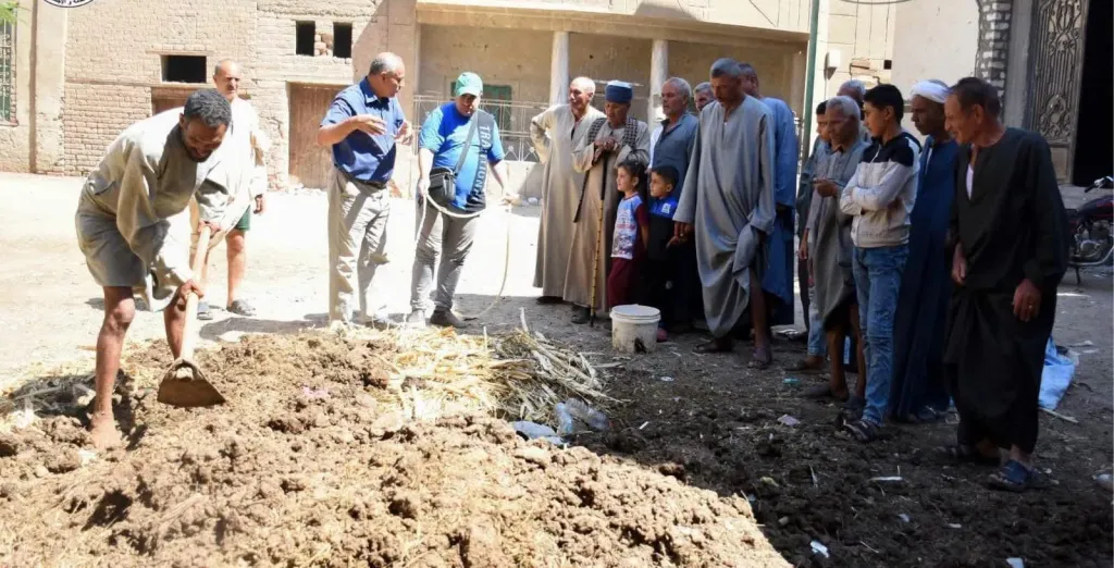 التحالف الوطني: أسقفية الخدمات تنفذ تدريبًا عمليًا لإنتاج السماد العضوي من المخلفات الزراعية