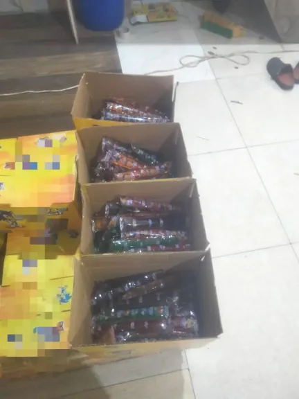ضبط 20 ألف عبوة حلوى ومشروبات غير صالحة ومجهولة المصدر بالقليوبية