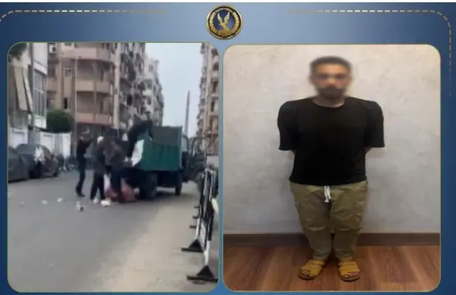 فيديو قديم من 3 سنوات.. الداخلية تكشف حقيقة تعدى موظف حى على عامل جمع خردة ببورسعيد