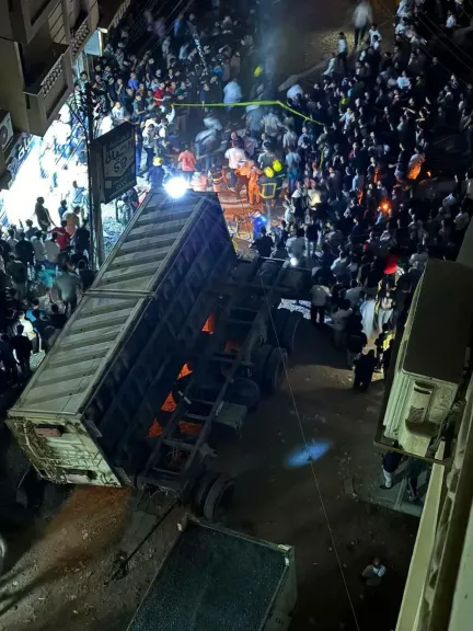 القبض على سائق النقل المتسبب في مصرع صيدلي بالفيوم والنيابة تأمر بتحليل المخدرات
