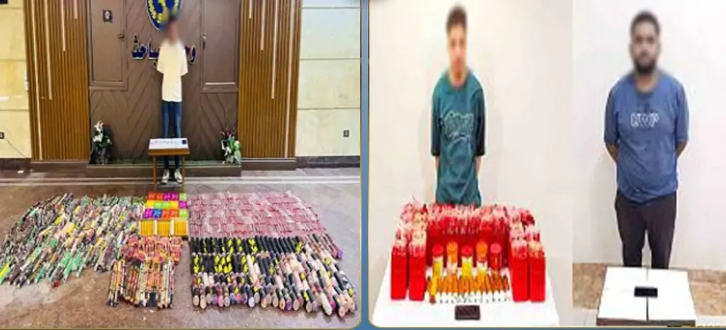 القبض علي بائعي الألعاب النارية أونلاين.. الداخلية تضبط 3 متهمين وبحوزتهم 1392 قطعة قبل ترويجها