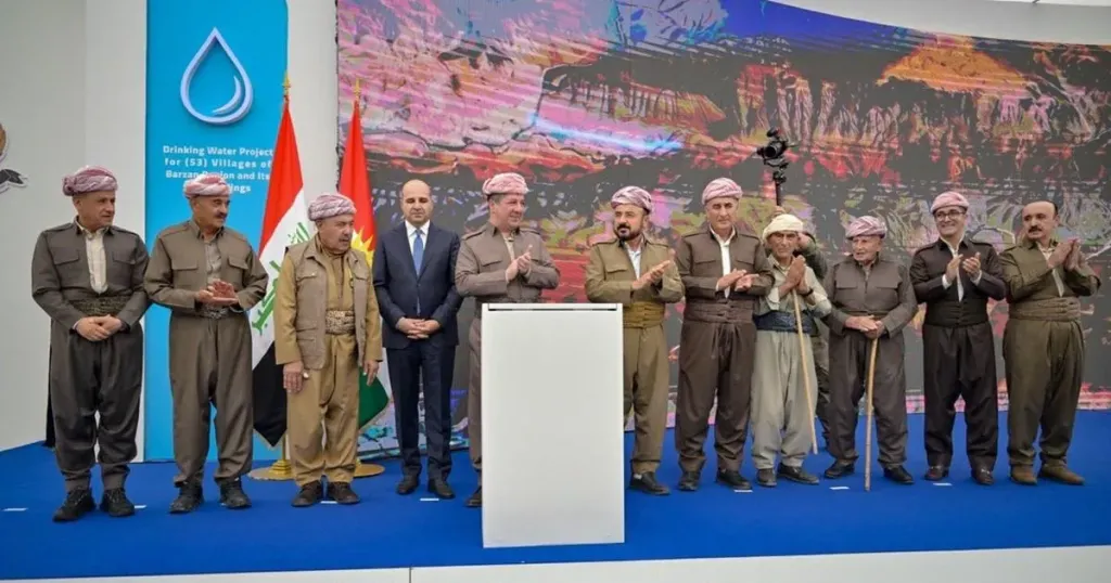 مسرور بارزاني: ندعم حكومة الزيدي.. ولسنا طرفا فى حروب الشرق الأوسط