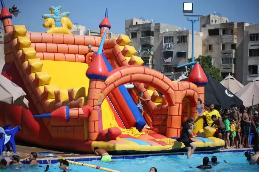 بهجة وفرحة في أولى حفلات الفوم للأطفال بنادي سموحة