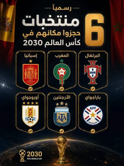 كأس العالم 2030.. مونديال المئوية يكتب فصلًا جديدًا في تاريخ البطولة بعد تتويج إسبانيا باللقب العالمي الثاني