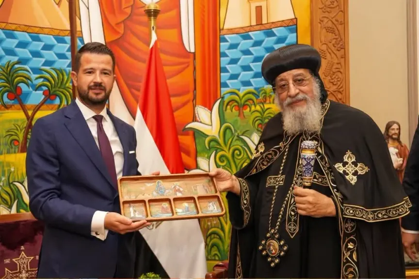البابا تواضروس يستقبل رئيس جمهورية الجبل الأسود: مصر نموذج للتعايش.. والكنيسة القبطية جسر للمحبة والسلام
