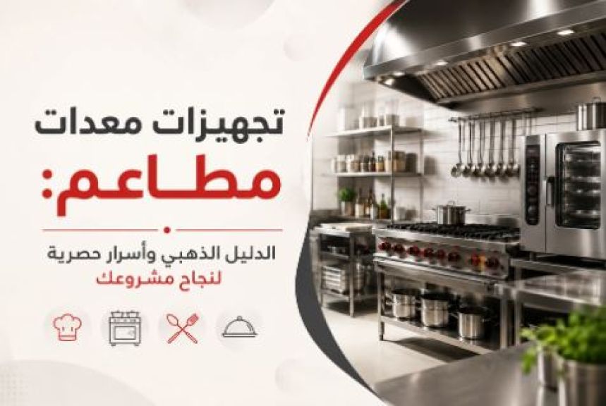 تجهيزات معدات مطاعم: الدليل الذهبي وأسرار حصرية لنجاح مشروعك