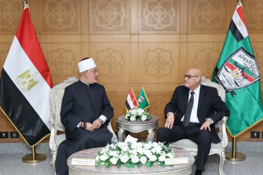 مفتي الجمهورية يهنئ رئيس هيئة قضايا الدولة ويبحثان تعزيز التعاون بين المؤسستين