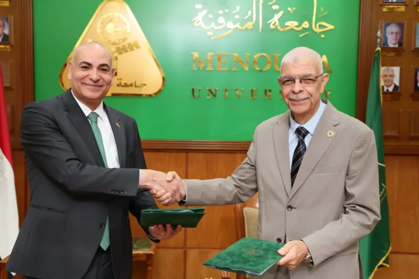 جامعة المنوفية وجامعة مدينة السادات توقعان بروتوكول تعاون لتعزيز الشراكة في الخدمات والاستشارات الهندسية ودعم المشروعات التنموية