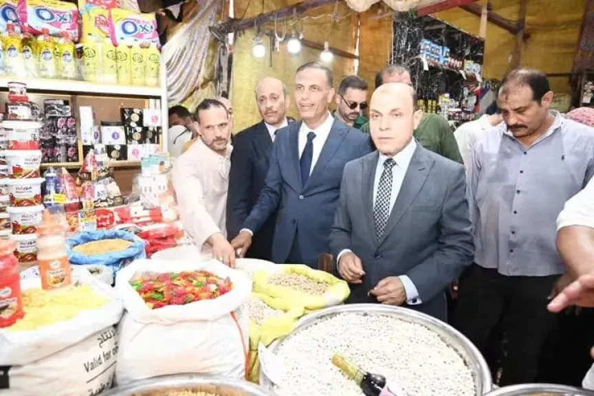 محافظ الغربية يتفقد سوق اليوم الواحد بالمحلة الكبرى ويؤكد: استمرار التوسع في الأسواق المخفضة