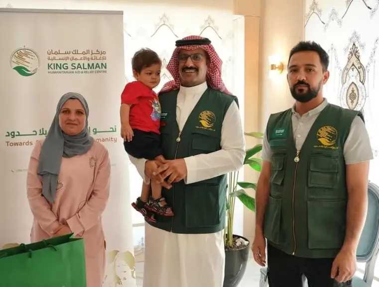 ضمن دعمه لمرضى غزة.. مركز الملك سلمان للإغاثة يعالج طفلًا فلسطينيًا يبلغ من العمر عامين مصابًا بالسرطان