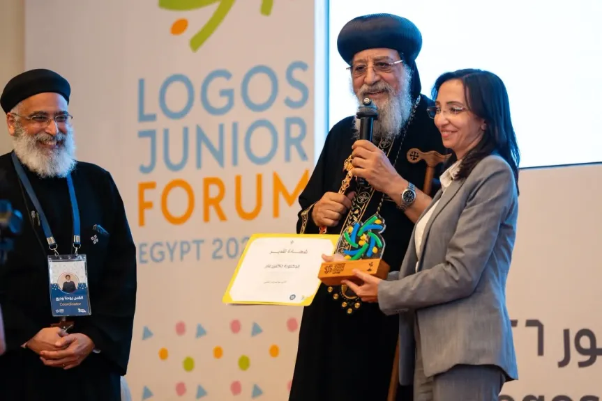 محافظ البحيرة تلهم أطفال «لوجوس چونيور».. والبابا تواضروس يشيد برسائلها التحفيزية