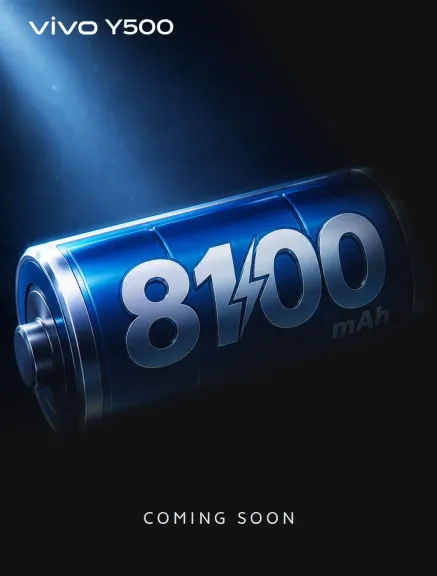 بطارية قياسية بسعة 8100 مللي أمبير.. vivo Y500 يدخل السوق المصري برهان جديد على الطاقة والأداء