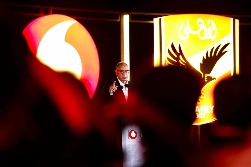الخطيب: عقد الاستثمار مع «فودافون» تاريخي.. وحلم الاستاد أصبح أقرب للواقع