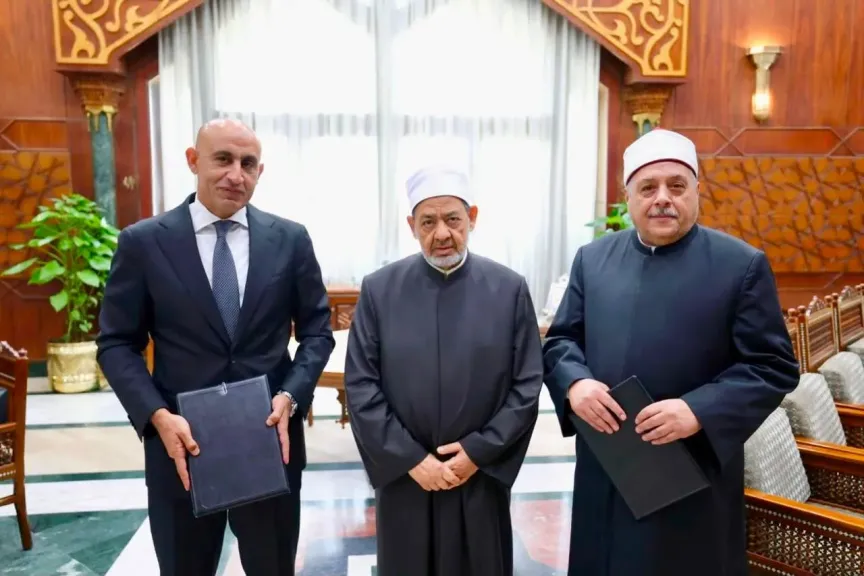 شيخ الأزهر يستقبل وزير التربية والتعليم ويؤكد: الاعتزاز باللغة العربية ركيزةٌ للحفاظ على الهوية
