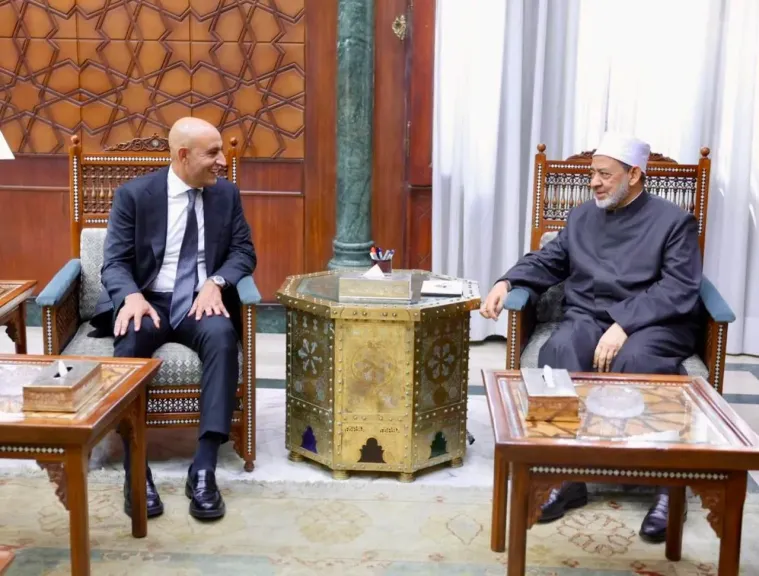 شيخ الأزهر يستقبل وزير التعليم ويؤكد: الاعتزاز باللغة العربية ركيزةٌ للحفاظ على الهوية