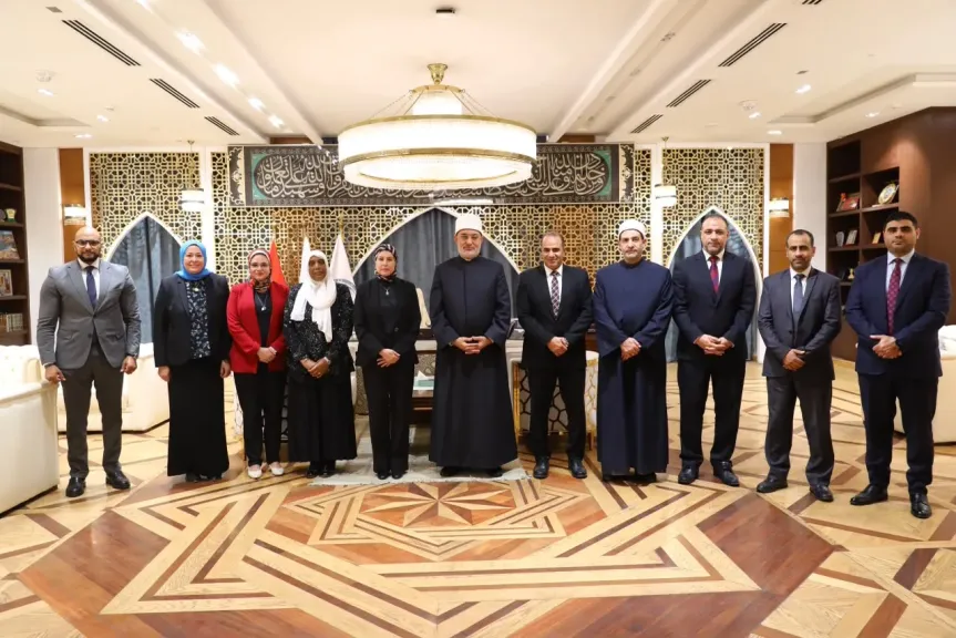 مفتي الجمهورية ومديرة المركز القومي للبحوث الاجتماعية والجنائية يوقعان مذكرة تفاهم لتعزيز التعاون العلمي والبحثي وتبادل الخبرات المؤسسية