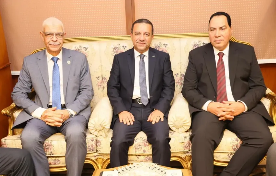 محافظ المنوفية يقدم التهنئة لمدير أمن المنوفية الجديد