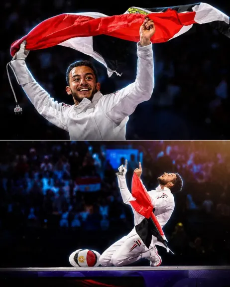 منتخب مصر لسلاح المبارزة يتوح برونزية العالم بعد الفوز على الكيان الصهيوني
