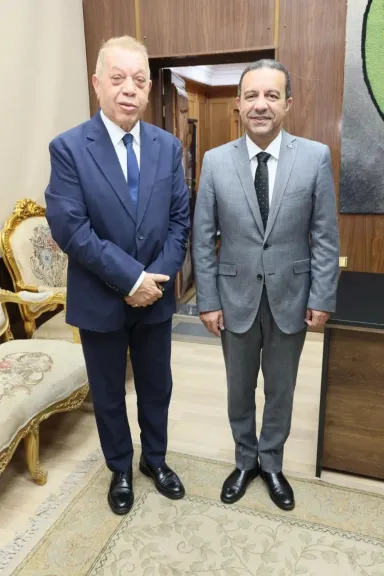 النائب أسامة شرشر يشيد باللواء عمرو الغريب ومبادرته (كلنا عندك) ولقائه بالمواطنين في سرس الليان لمدة 11 ساعة متصلة