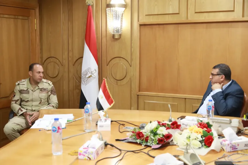 محافظ قنا يتابع جاهزية تشغيل كلاستر خزام للصرف الصحي تمهيدًا للافتتاح