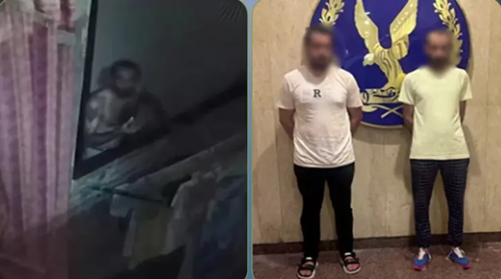 آثار استياء الجيران.. ضبط عامل ظهر عاري الجسد بشرفة منزله في الخانكة