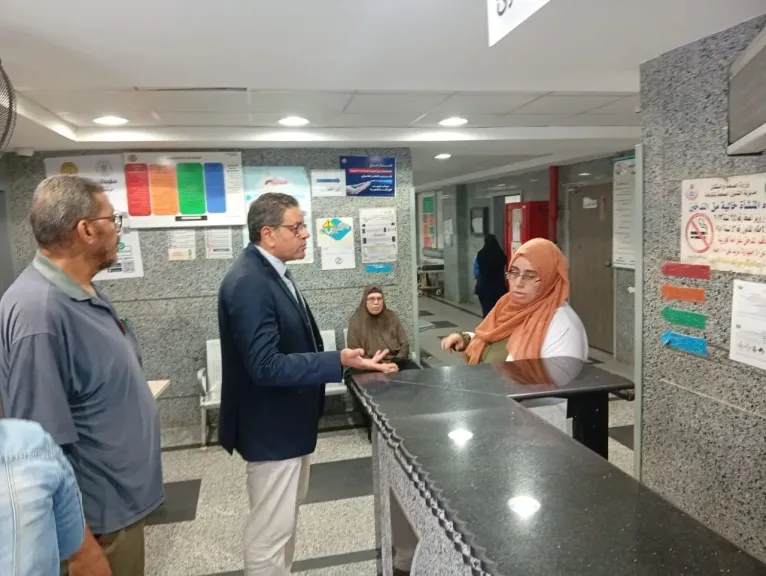 في جولة مفاجئة صباحية.. وكيل صحة المنوفية يتفقد مستشفى شنتنا الحجر ويوجه برفع الجاهزية وزيادة الإشغال