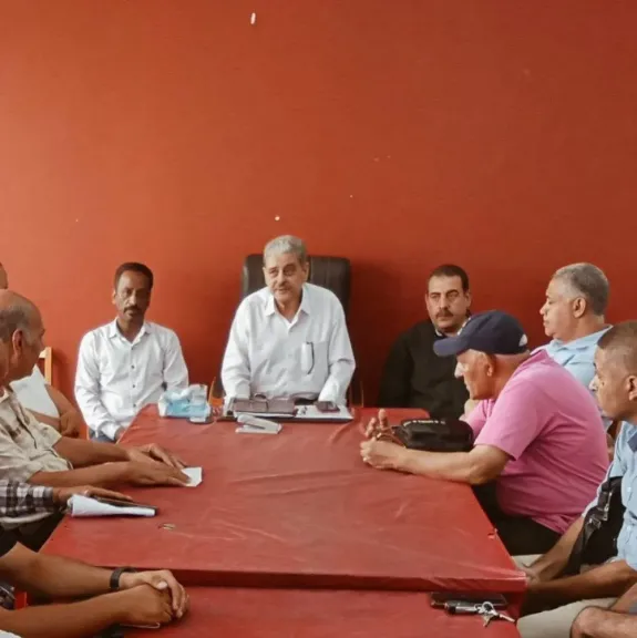 الجبالى يجتمع بمديري مراكز الشباب بإدارة ببا لبحث آليات تنظيم الجمعيات العمومية