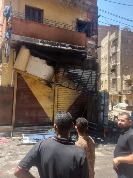 السيطرة على حريق بمنطقة الشيخ سالم بالفيوم