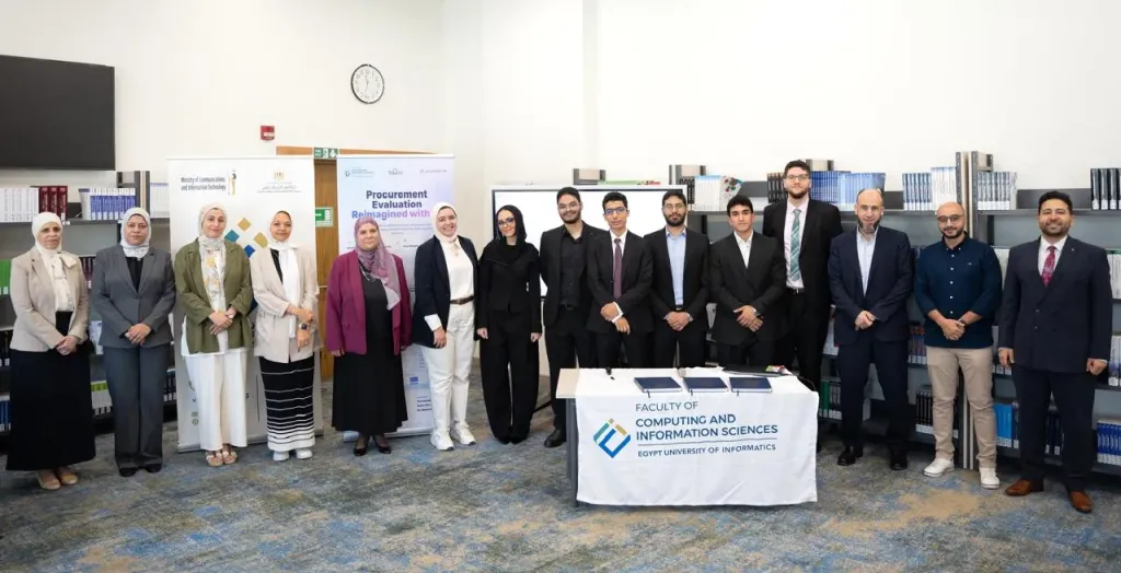 تطوير 4 تطبيقات ذكية في الامن السيبراني ومنصة لتقييم عروض الموردين للجهات الحكومية بجامعة مصر للمعلوماتية